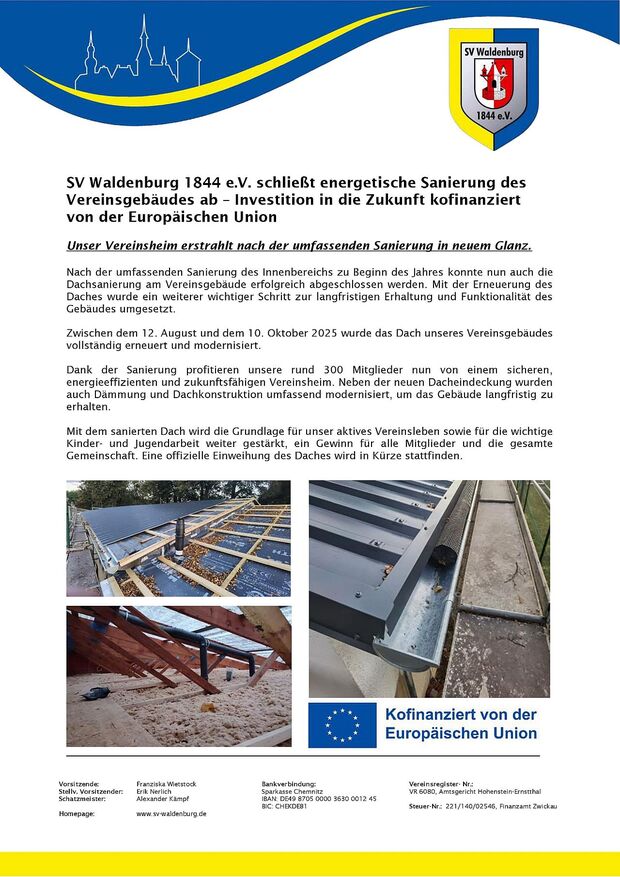  / Publikation Dachsanierung